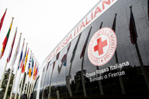 Inaugurazione nuovi mezzi di Protezione Civile  della Croce Rossa a Fiesole